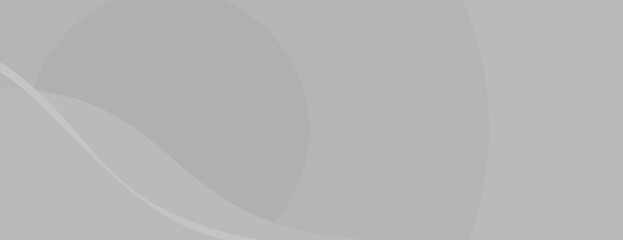 Minimalist gray background with smooth, flowing curves. The gray background has a soft, modern texture. Wave background vector. Gray background.