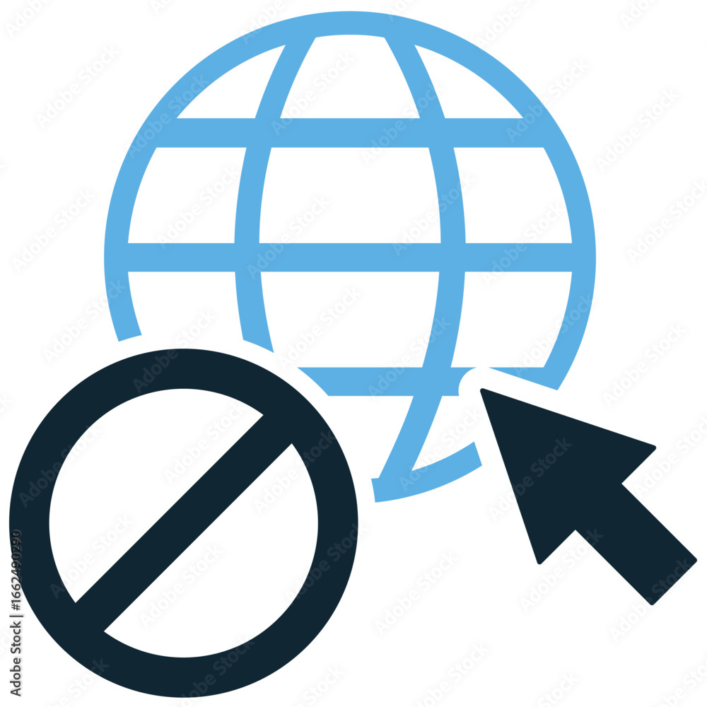 Poster offline internet icon vector for disconnected networks, lost signals, and no connection. useful for 