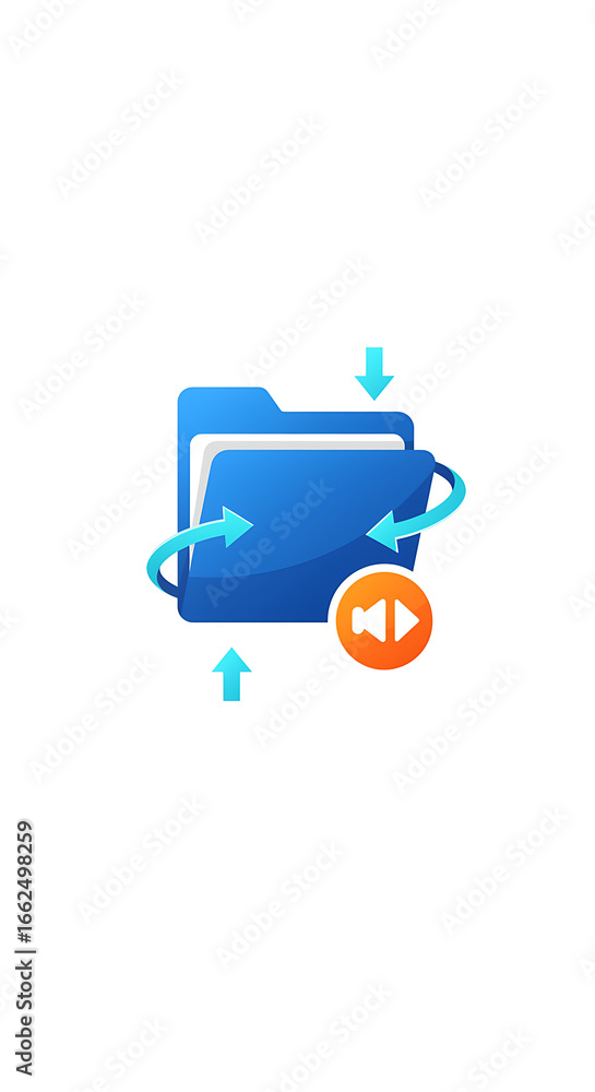 Leinwandbilder data transfer and digital workflow: a visual representation of data transfer and workflow, symbolizi