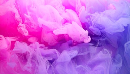 Fototapeta premium Vibrant abstract swirls of pink and purple