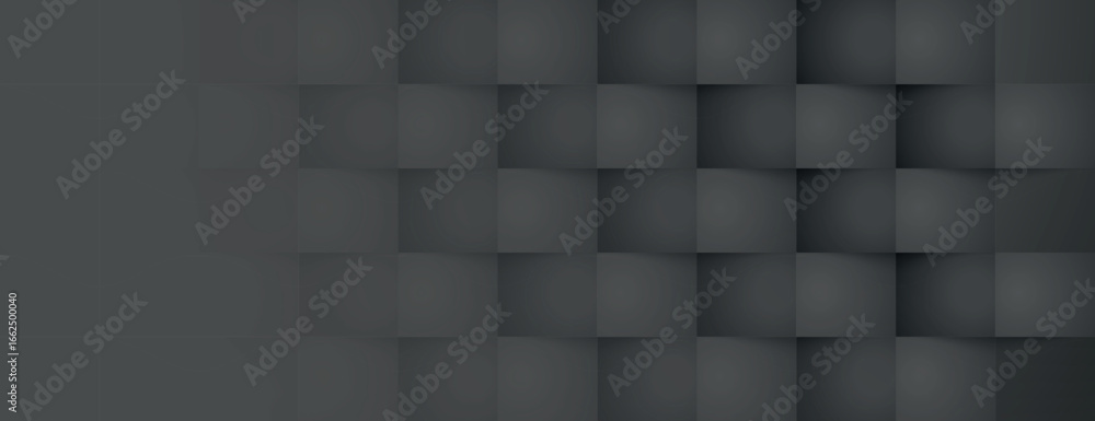 Poster dark gray background with a checkered pattern. the background is textured with a 3d effect. gray col