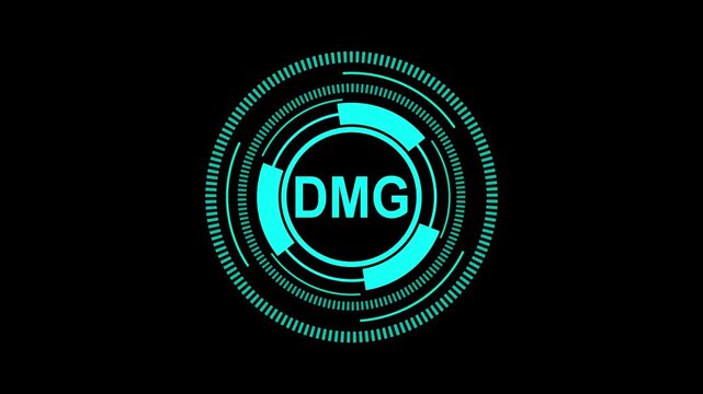 DMG Disk Image Interface in 4K Resolution with macOS Installation Elements on Dark Background