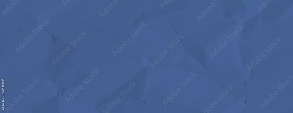 Poster crumpled paper background with a textured style, featuring a deep blue color. the blue background ad