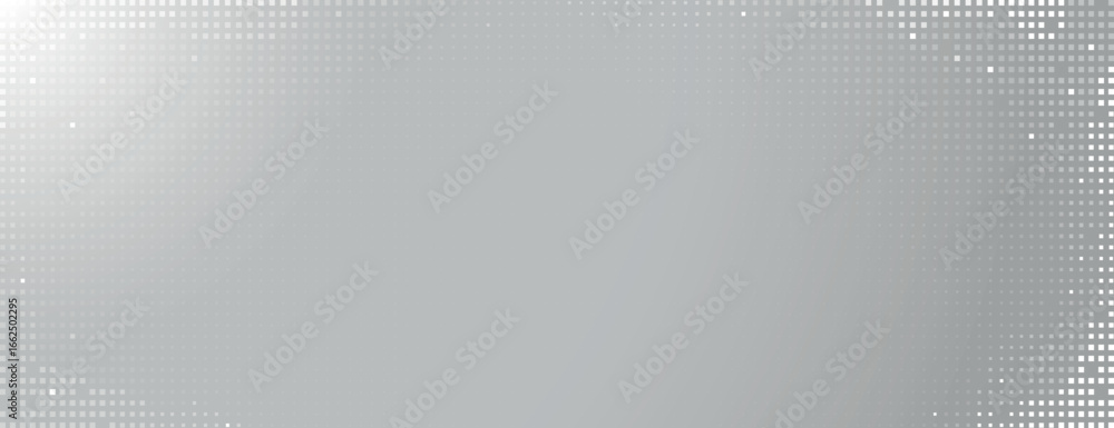 Poster gray dotted background with a modern style. the background features a smooth gray texture with a sub