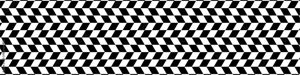Fototapete zig zag checkered vector for bold patterns, racing flags, and dynamic backgrounds. useful for adding