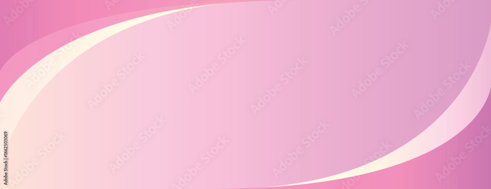 Poster pink gradient background with smooth curves. the background features a soft pink color, creating a c