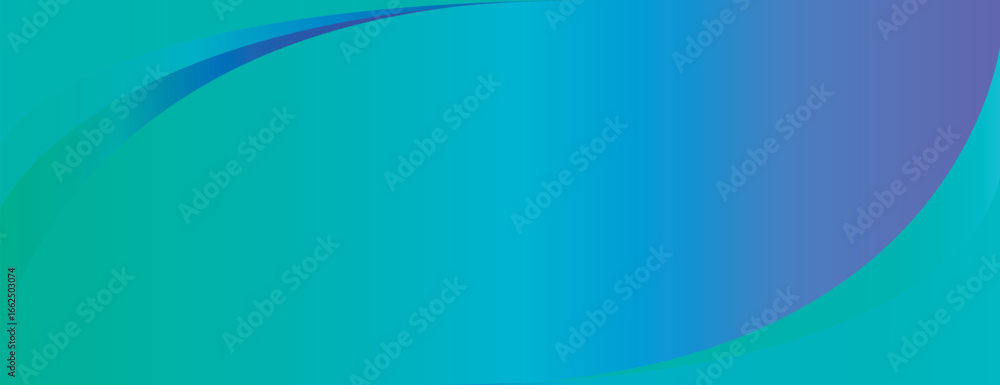 Poster a vibrant blue and teal gradient background with smooth, flowing curves. the background is modern an