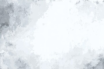 Abstract gray watercolor texture on white