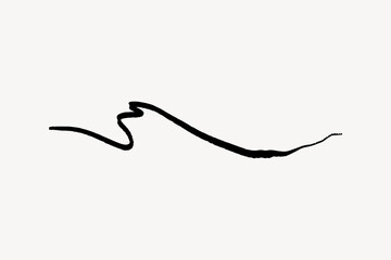 Scribble line doodle clipart vector
