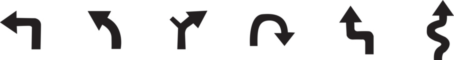 Arrow vector elements hand drawn arrows brush stroke curly arrow collection vector set. Website direction arrows signs arrow cursor collection, vector illlustration.