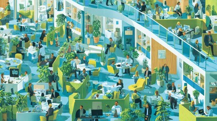 Highlight modern work culture