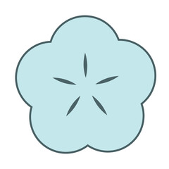 和デザインのお花
