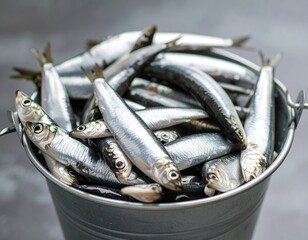 A close up of anchovies full of nutrients 