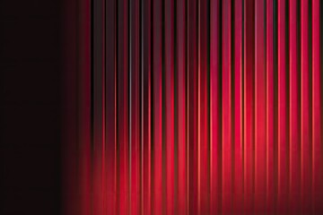 Red vertical stripes on dark background