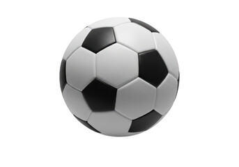 Soccer ball isolated on transparent background