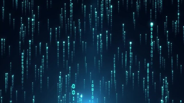 fiber optics background with lots of light spots