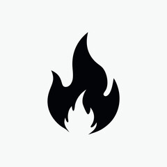 fire flame icon fully editable vector template