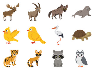 Charming Woodland Characters A Delightful Collection of Forest Fauna