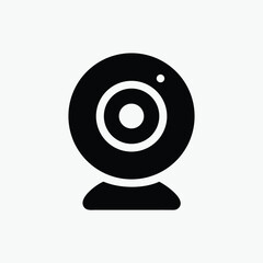 web camera icon fully editable vector template