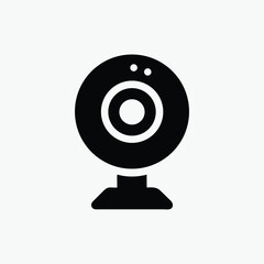 web camera icon fully editable vector template