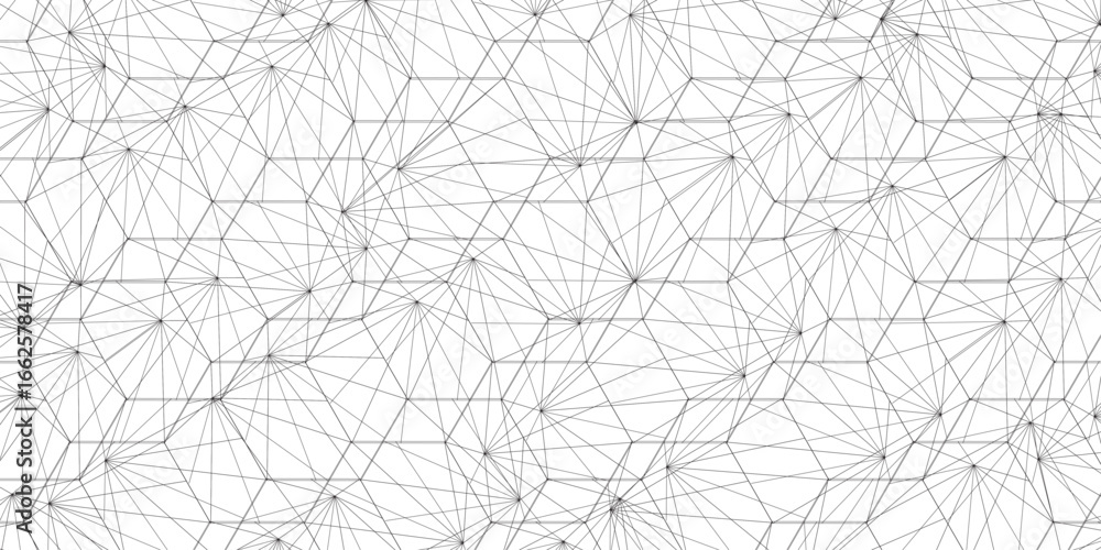 Aufkleber abstract of simple gray line triangle pattern geometric background. seamless geometric polygonal rep
