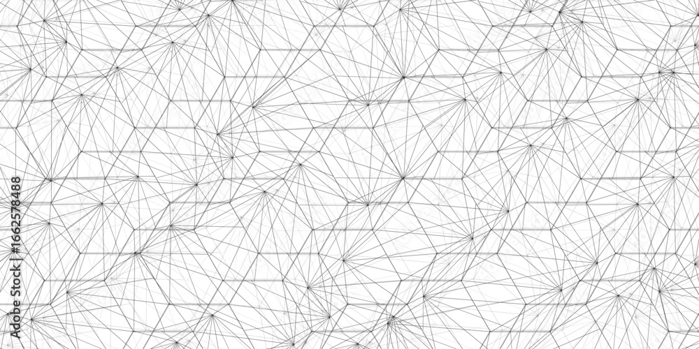 Poster abstract of simple gray line triangle pattern geometric background. seamless geometric polygonal rep