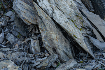 Slate and Graywacke. Slate is a fine-grained, foliated, homogeneous, metamorphic rock. Shotgun Cove Trail, Whittier is a city at the head of the Passage Canal in the Chugach Census Area in Alaska.