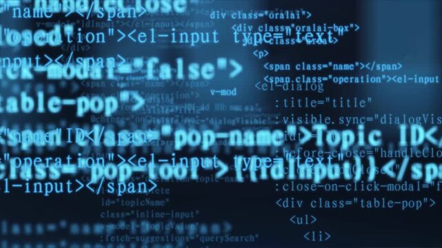 binary code background