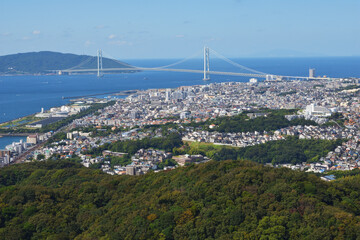 パールブリッジと淡路島