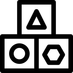 primary baby icon outline expand 64px toy