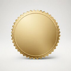 blank gold medal
