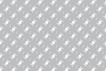 seamless floral pattern gray art