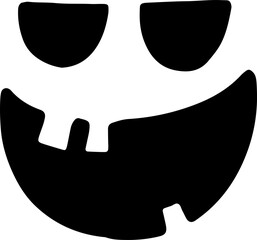 Funny and Scary Halloween Pumpkin Silhouettes