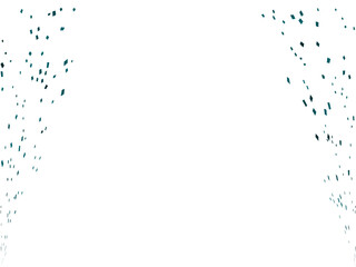 紙吹雪、m16青緑、7縦