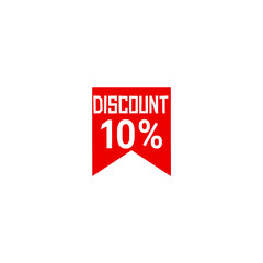 red sale tag