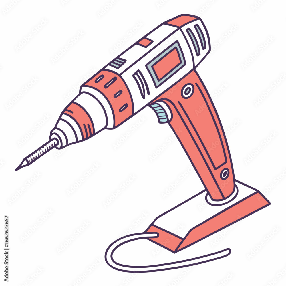 Aufkleber an isolated vector icon of a pen scanner, for text recognition and digitization technology