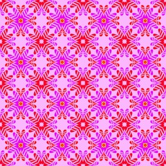 Colorful Floral Mandala Pattern Background 005