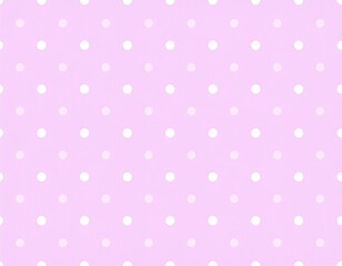 Pastel pink polka dots