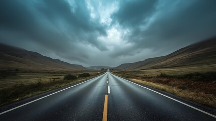road in the mountains