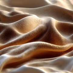 Fine Sand Texture Seamless Top View of Desert Landscape Surface