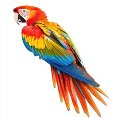 Obraz premium Vibrant parrot with striking colors