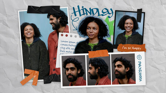 Scrapbook Photo Collage Video Template