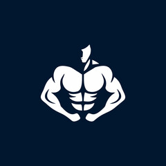 illustration of a man strong