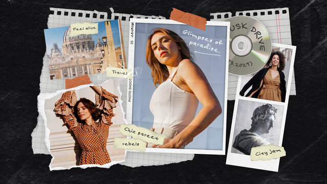 Scrapbook Photo Collage Video Template