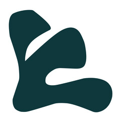 organic shape doodle vector