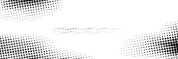 Halftone faded gradient texture. Grunge halftone grit background. White and black sand noise wallpaper. Retro pixilated vector backdrop © zai