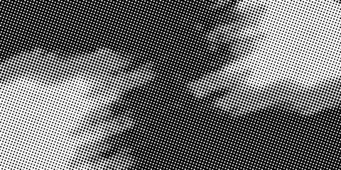 Halftone dot gradient pattern texture set isolated on white background. Dots dot dots ...
