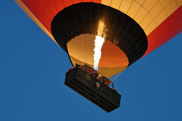 Fototapeta premium balloon flame close up. High quality photo