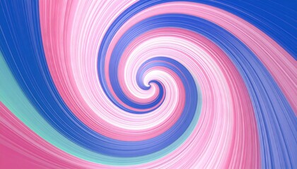 Abstract swirl design with pastel colors