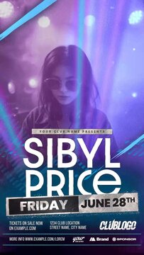 Animated Nightclub Flyer Template
